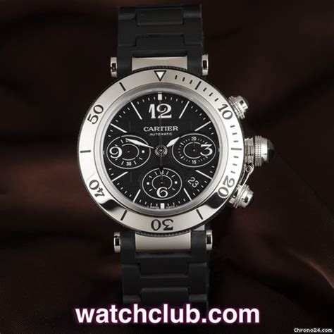 cartier pasha seatimer chronograph replica|cartier chronograph price.